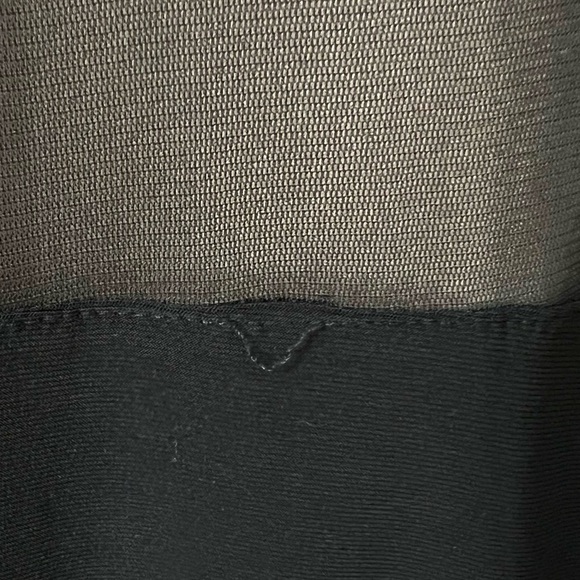 Joseph Ribkoff Sheer Black and Nude Dress - Picture 8 of 8